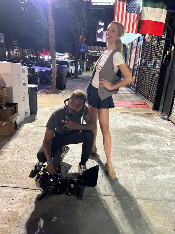 Behind the scenes on the set of Coffee Shop Girl — photo 13 of 18